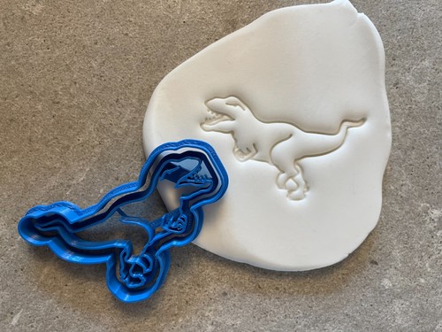 Rex cookie cutter biscuit - cookie,