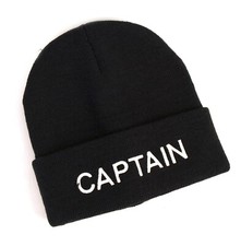 Captain knitted beanie hat - hat,