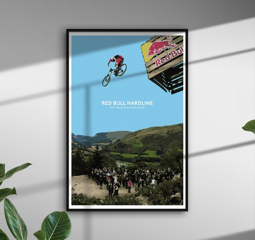 Mountain bike red bull - bike,