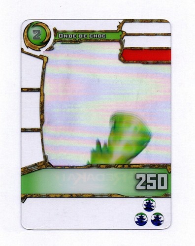 Laminated card redakai - card, no