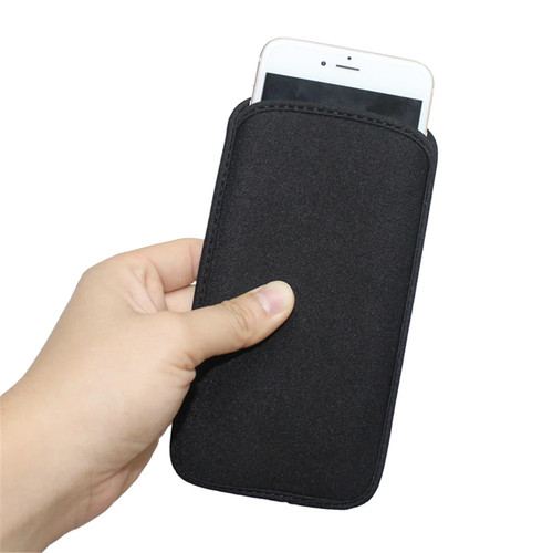 Neoprene phone pouch - neoprene, for