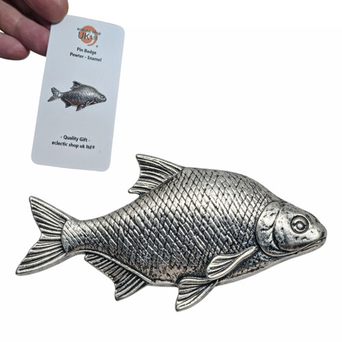 Bream pin badge pewter porgy - pin,