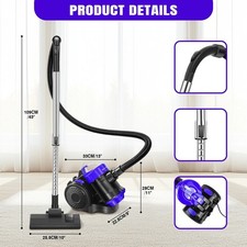 5000W Bagless Cylinder Vacuum