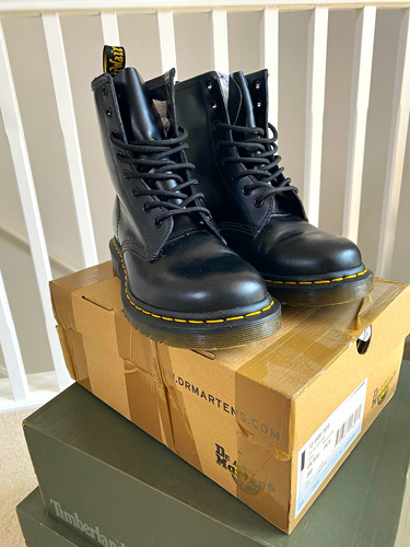 Martens boots 1460 greasy - boots,