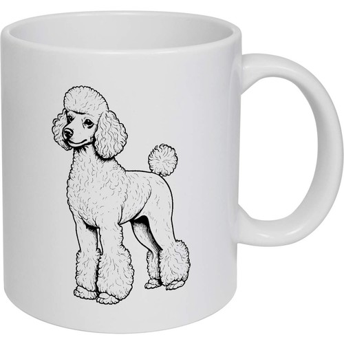 Standard poodle ceramic mug - 'standard,