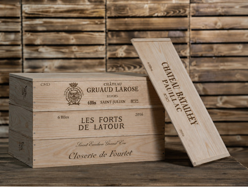 Shallow bottle wooden wine - shallow,