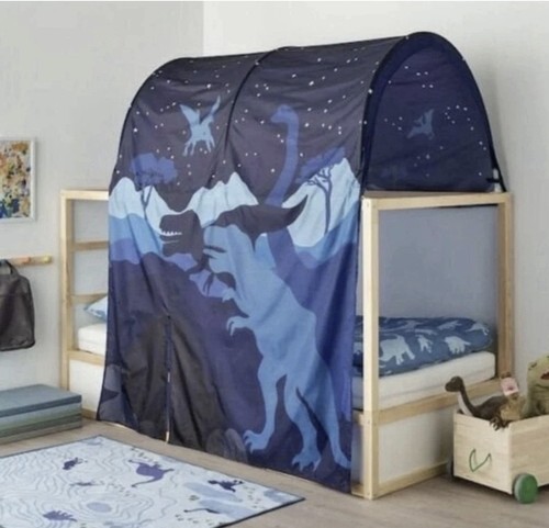 Ikea kura kids bed - tent, blue