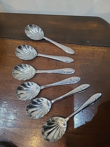 Dessert spoons art deco - dessert,