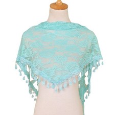 Triangle Scarf Lace Headwrap