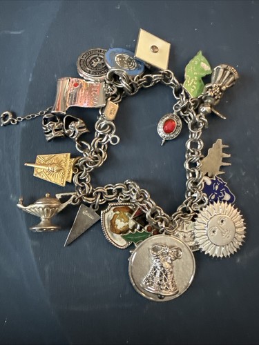 Vintage sterling silver charm - vintage,