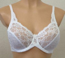 Charnos Superfit Rosalind CR116501, Lace, Underwired Bra, White, Black Or Brulee
