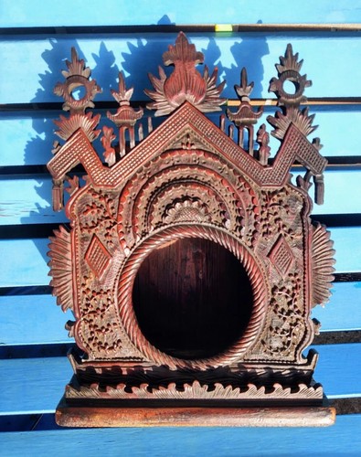 Scarce stunning carved - scarce, clock