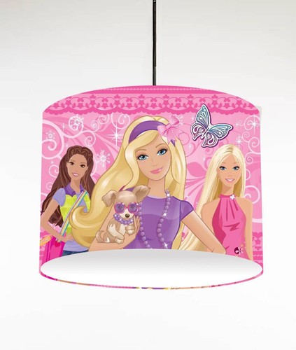 Barbie ceiling drum light - barbie,