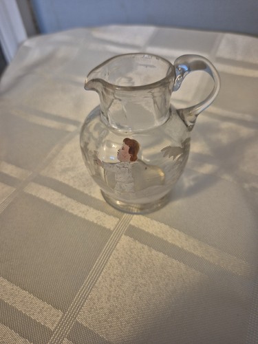 Mary gregory cherub jug - cherub,
