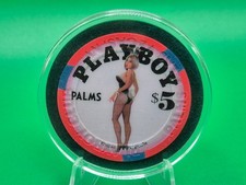 PLAYBOY DON LEWIS 2006 $5 VINTAGE LAS VEGAS THE PALMS CASINO CHIP