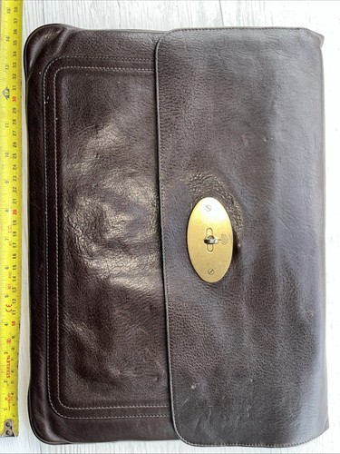 Leather mulberry laptop - mulberry, or