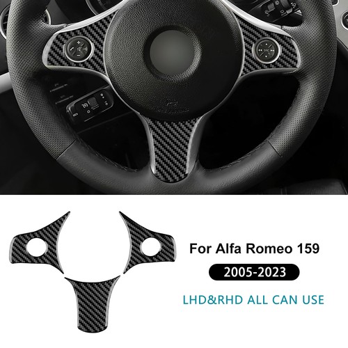 Black carbon fiber steering - carbon,