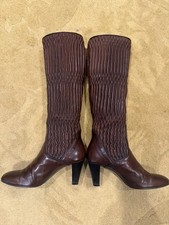 70s boots vintage  brown