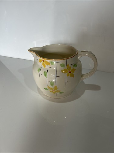 Art deco hand painted - hand, flowers