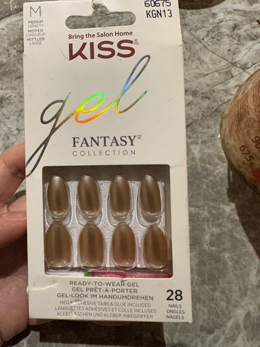 Kiss gel fantasy glue nails - gel,