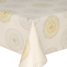 PVC SORRENTO IVORY TABLE CLOTH