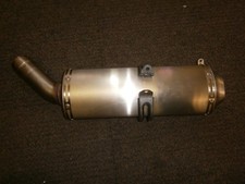 Ducati 848 EVO Left hand side Exhaust Silencer Muffler End Can Pipe