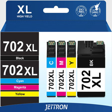 4pk 702XL T702XL Ink