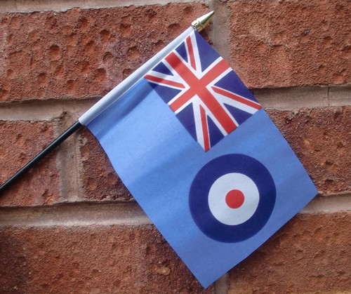 Raf ensign hand - hand, waving