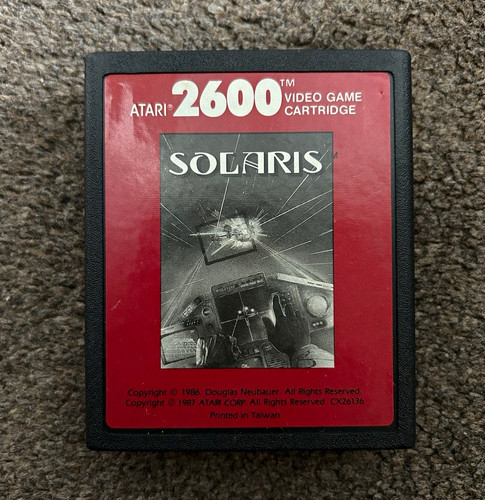 Atari solaris video - atari, game