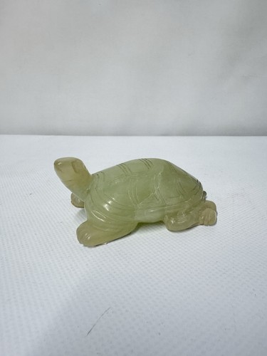 Vintage carved stone turtle - carved,
