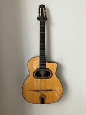 Steve Toon Gypsy Jazz Maccaferri Manouche D hole guitar