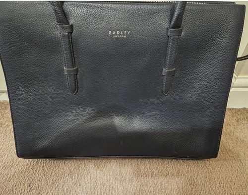 Navy blue radley handbag - radley,