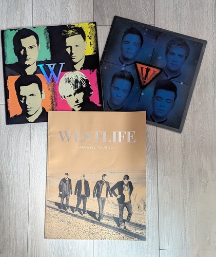 Westlife tour programme - tour,