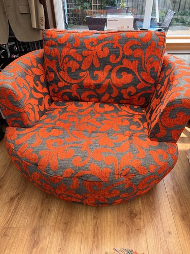 Orange and grey - orange,