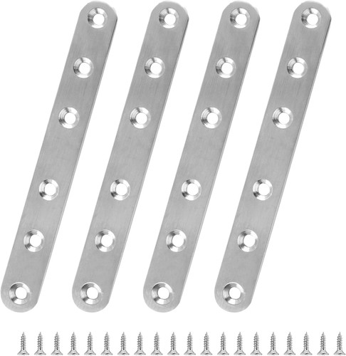 Pack stainless steel - 4, flat