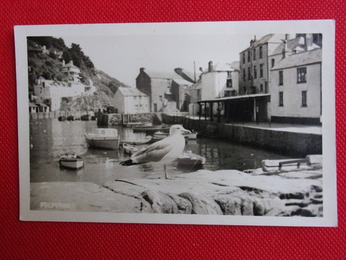 Postcard view of - postcard, polperro