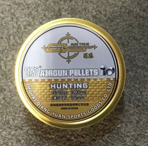 Qys domed airgun - domed, pellets