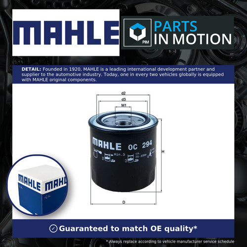 Oil filter oc294 - filter,