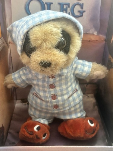 Sleepy oleg meerkat toy - sleepy,