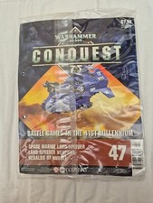 WARHAMMER 40K CONQUEST ISSUE 47 MODELS & MAGAZINE NEW SPACE MARINE LAND SPEEDER