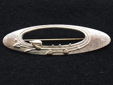 Sterling silver brooch by Ola