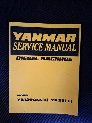 Yanmar yb1200ss yb25 - yanmar, yb25(l)