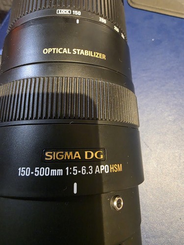 Sigma 150 500mm 3 - dg, apo