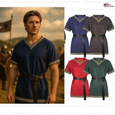 Vintage Men Medieval Tunic
