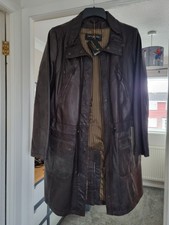 Woodland Long Leather Jacket