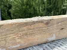 49cm LONG FLAT DRIFTWOOD CHARACTER PIECE Sea Wood Art Sign Wood Coastal Shelf