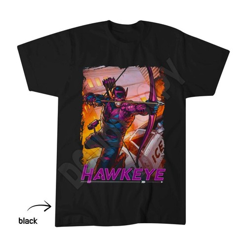 Hawkeye drawing bow arrow - hawkeye,