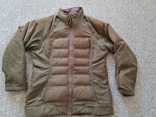 Musto green down riding - down,