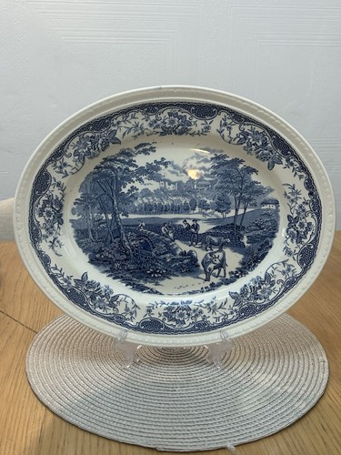 Vintage oval serving - , platter