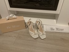 Bridal Shoes  Pearl Size 6 Hen Do Evening Reception Excellent Condition